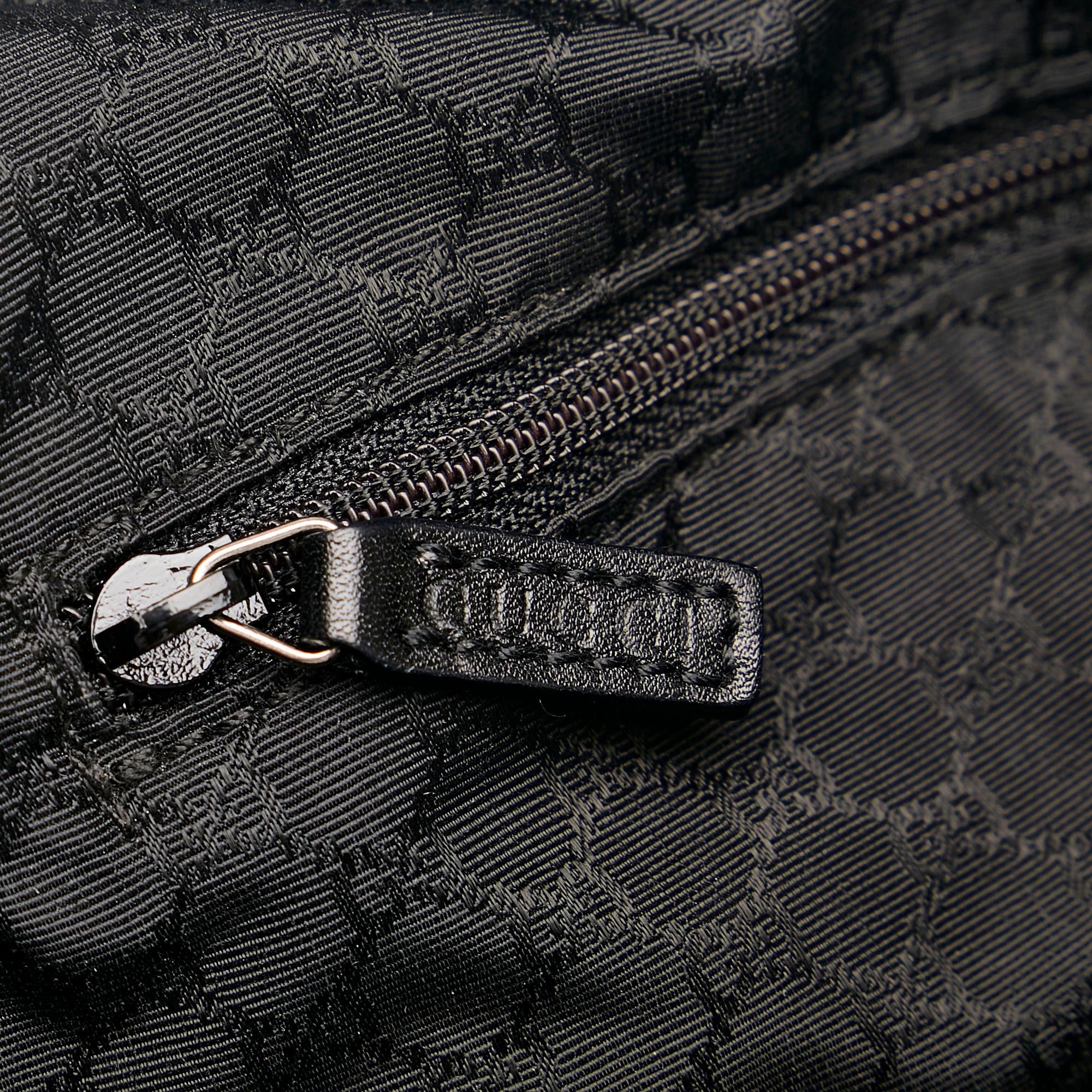 Gucci Web Denim Shoulder Bag (SHG-34386)