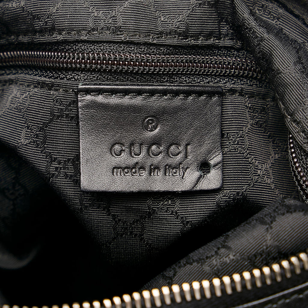 Gucci Web Denim Shoulder Bag (SHG-34386)