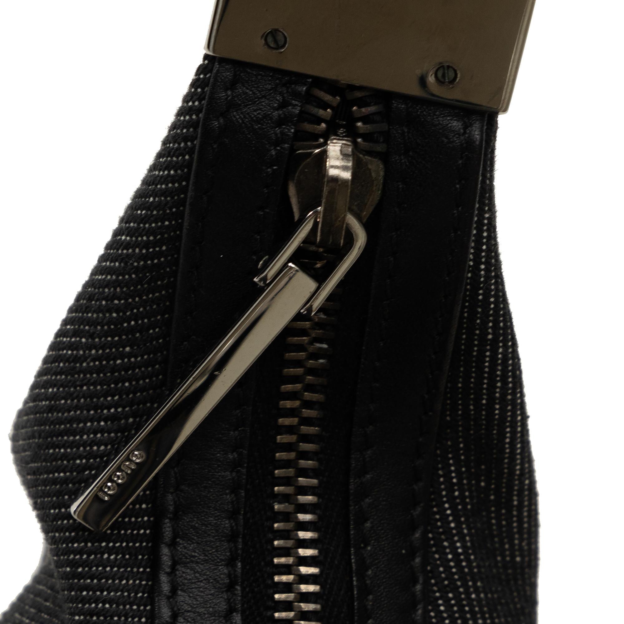 Gucci Web Denim Shoulder Bag (SHG-iAFw89)
