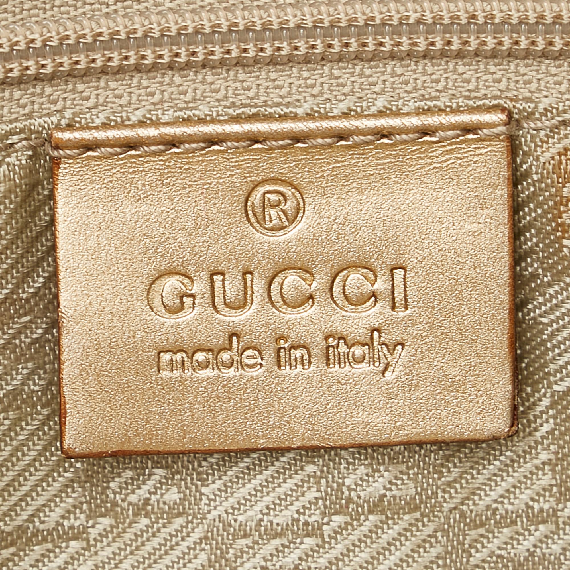 Gucci Web Jackie Canvas Shoulder Bag (SHG-25772)