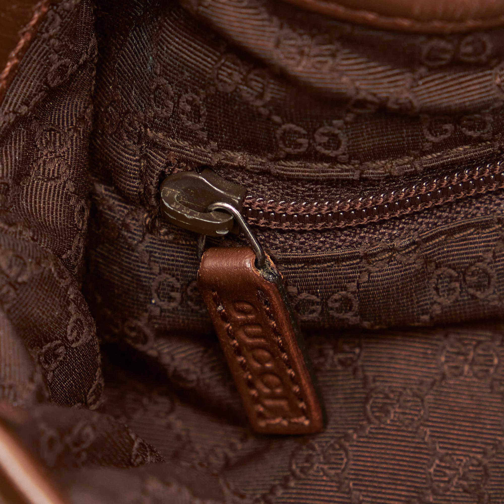 Gucci Web Jackie Canvas Shoulder Bag (SHG-32012)