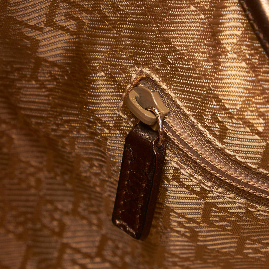 Gucci Web Jackie Canvas Shoulder Bag (SHG-33054)