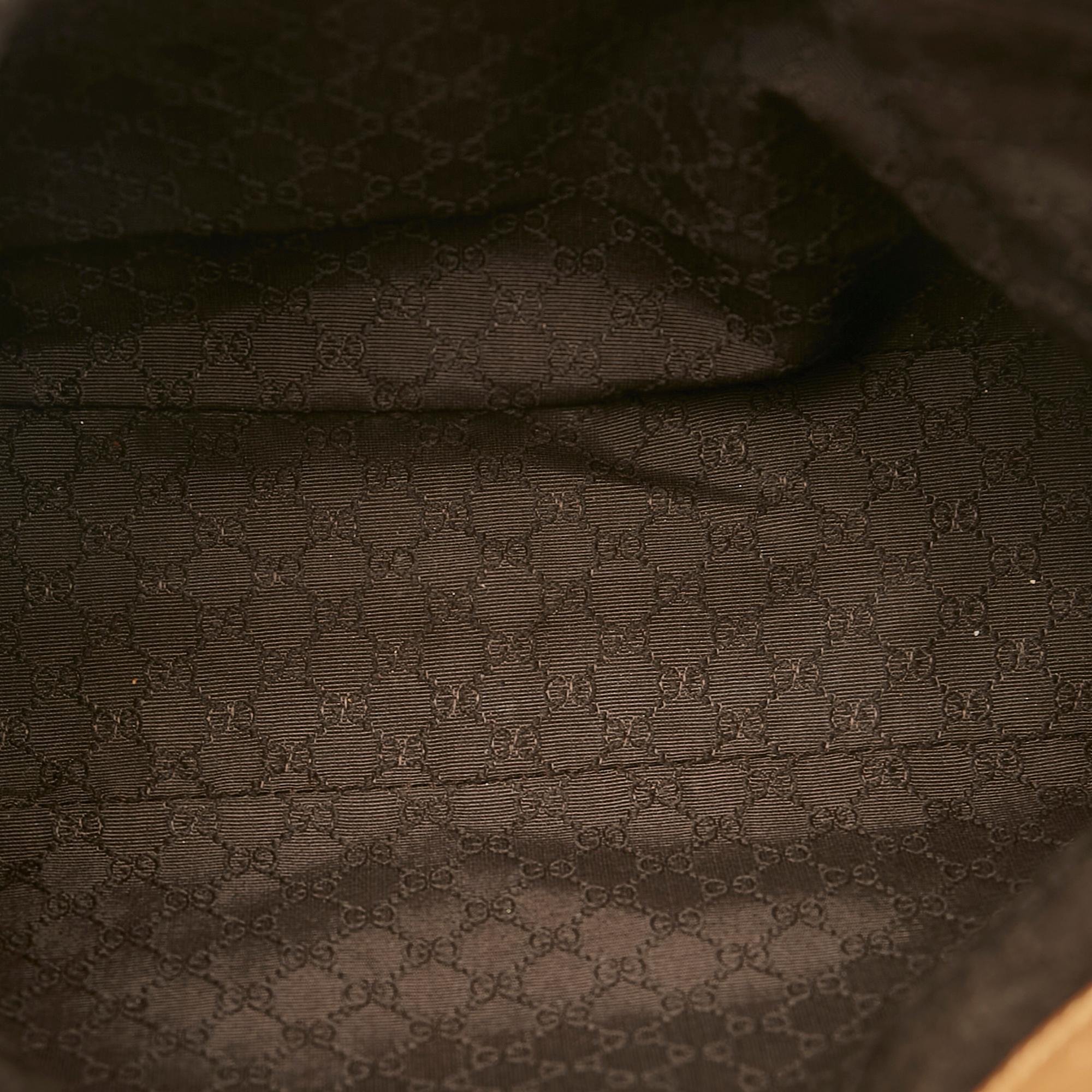 Gucci Web Leather Tote (SHG-35108)