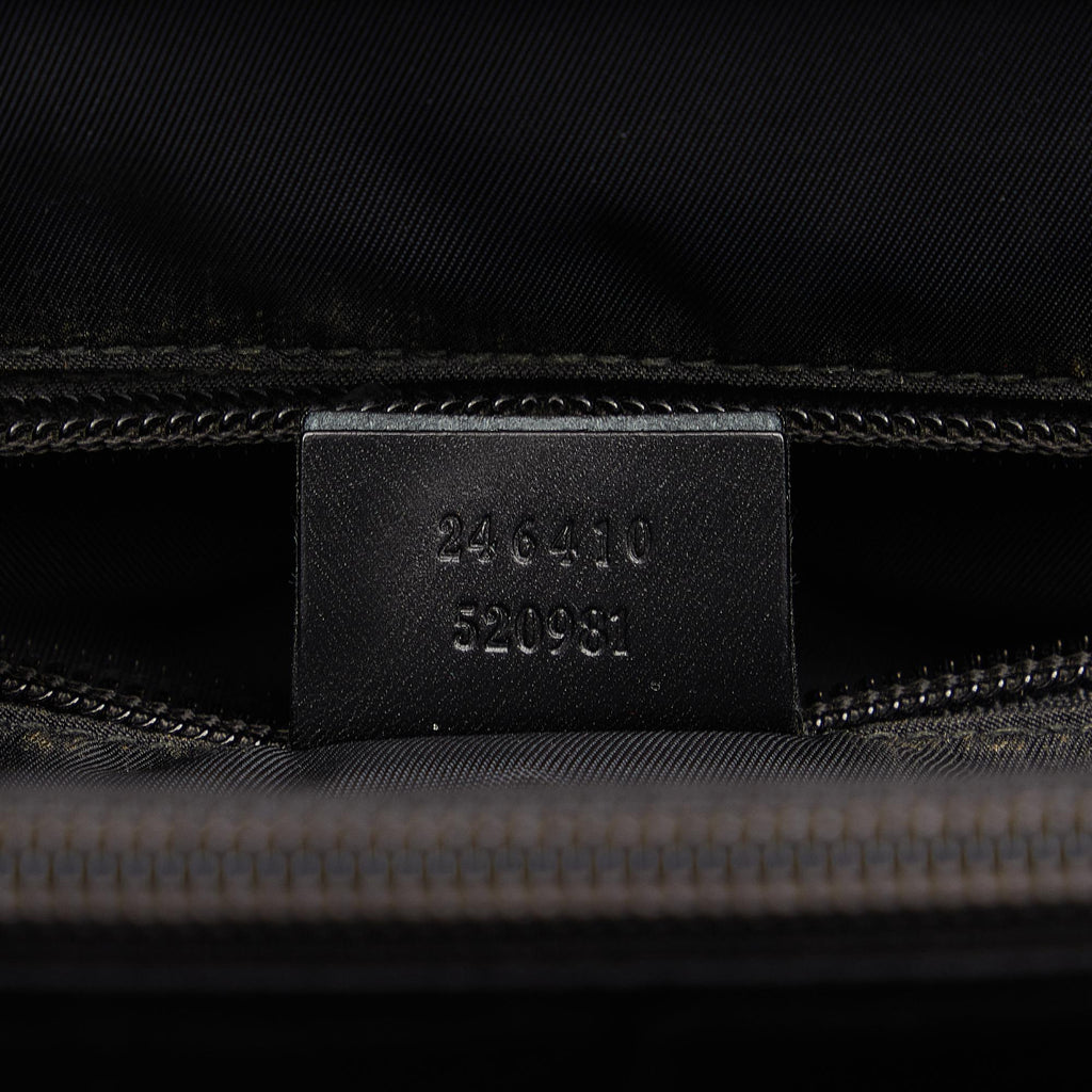 Gucci Web Nylon Business Bag (SHG-Y0mhDT)
