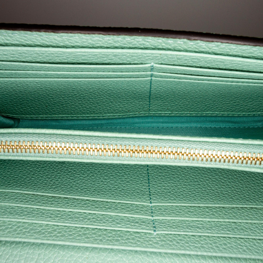 Gucci Zumi Leather Long Wallet (SHG-32599)