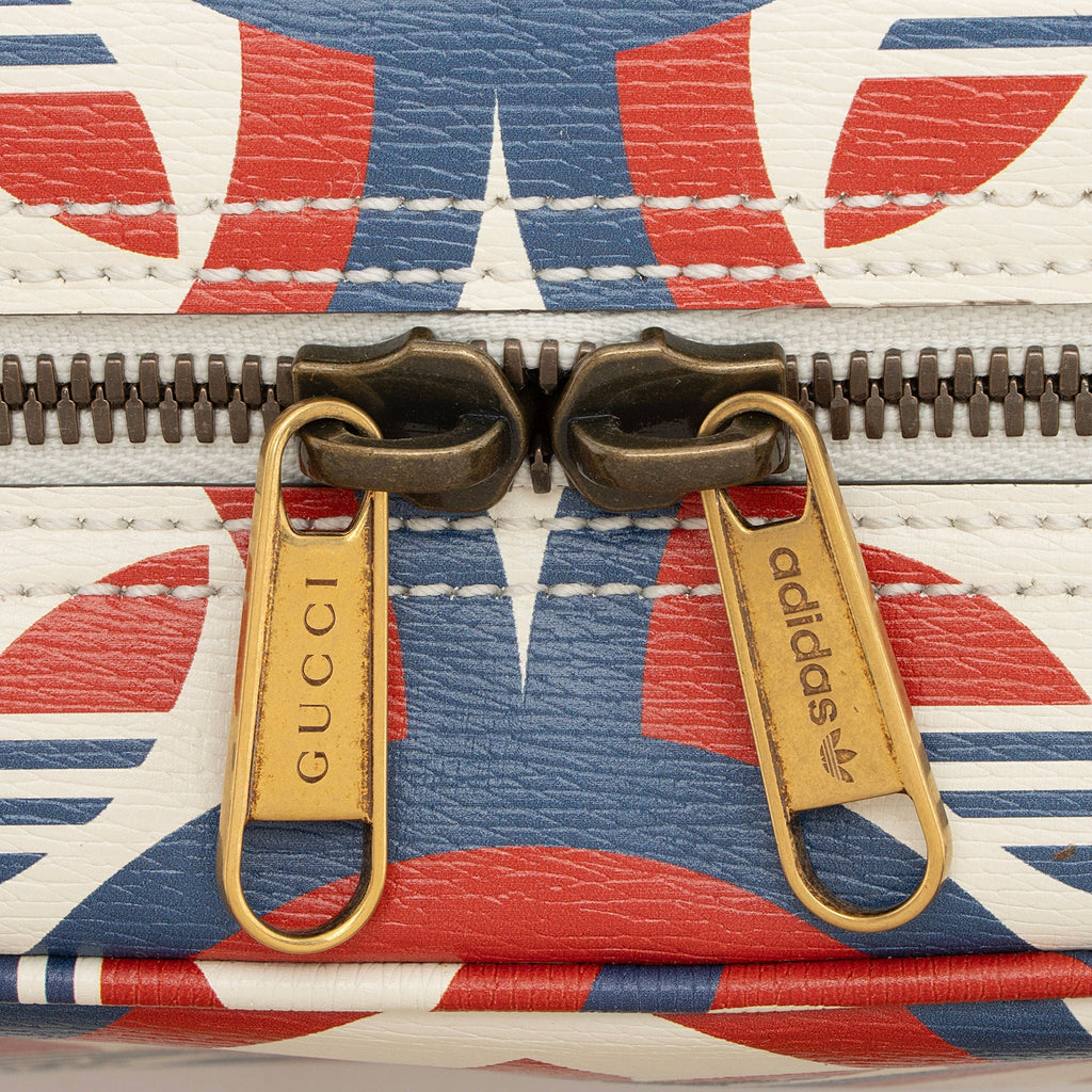 Gucci x Adidas Calfskin Interlocking G Mini Duffle