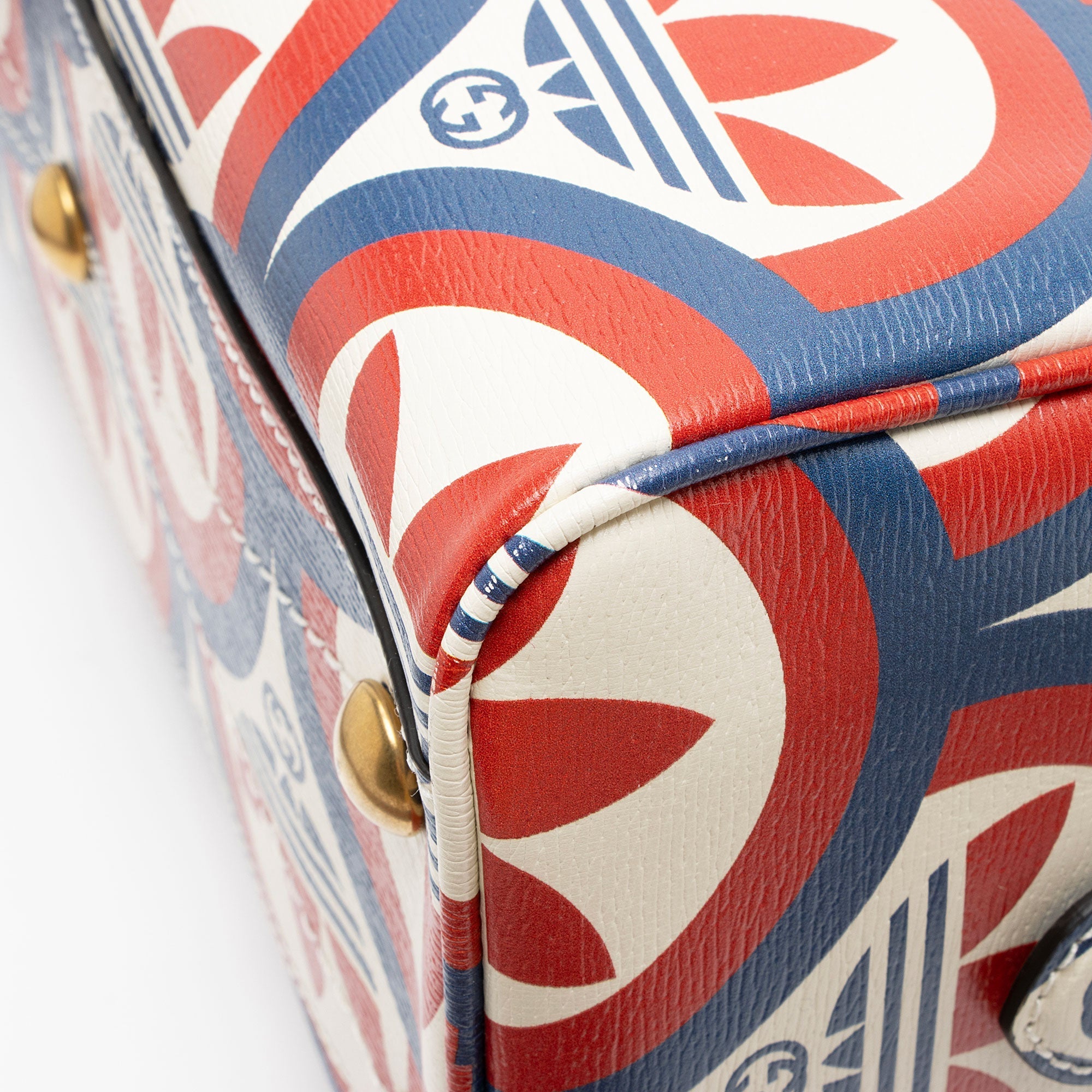Gucci x Adidas Calfskin Interlocking G Mini Duffle