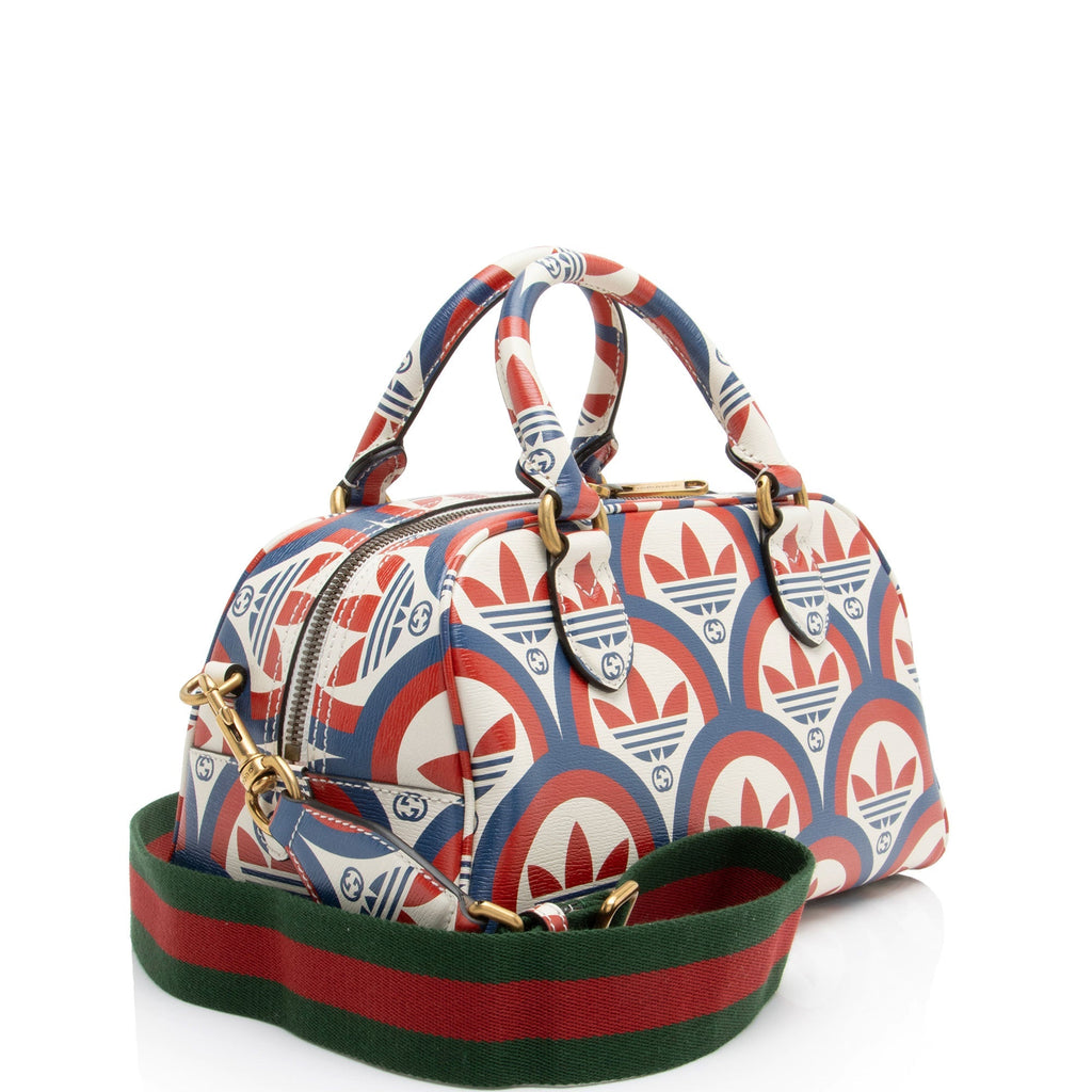 Gucci x Adidas Calfskin Interlocking G Mini Duffle