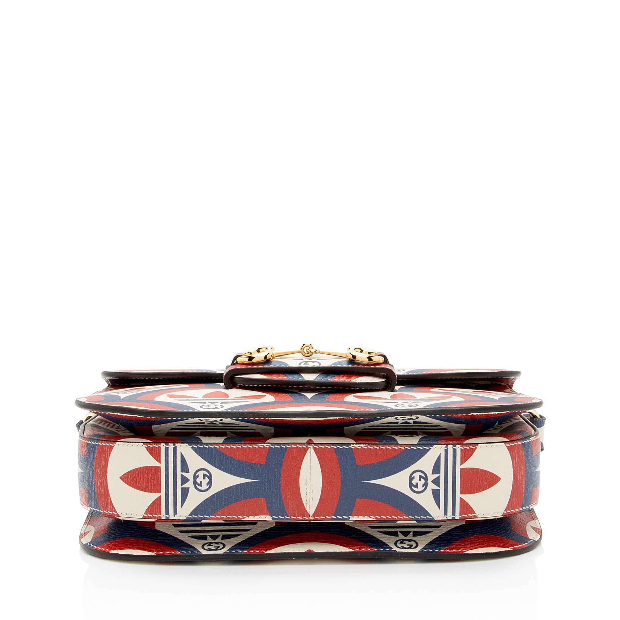 Gucci x Adidas Calfskin Interlocking G Horsebit 1955 Medium Shoulder Bag
