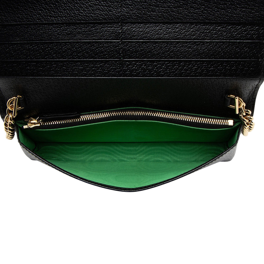 Gucci x Adidas GG Coated Canvas Wallet on Chain (SHF-1VEIuC)
