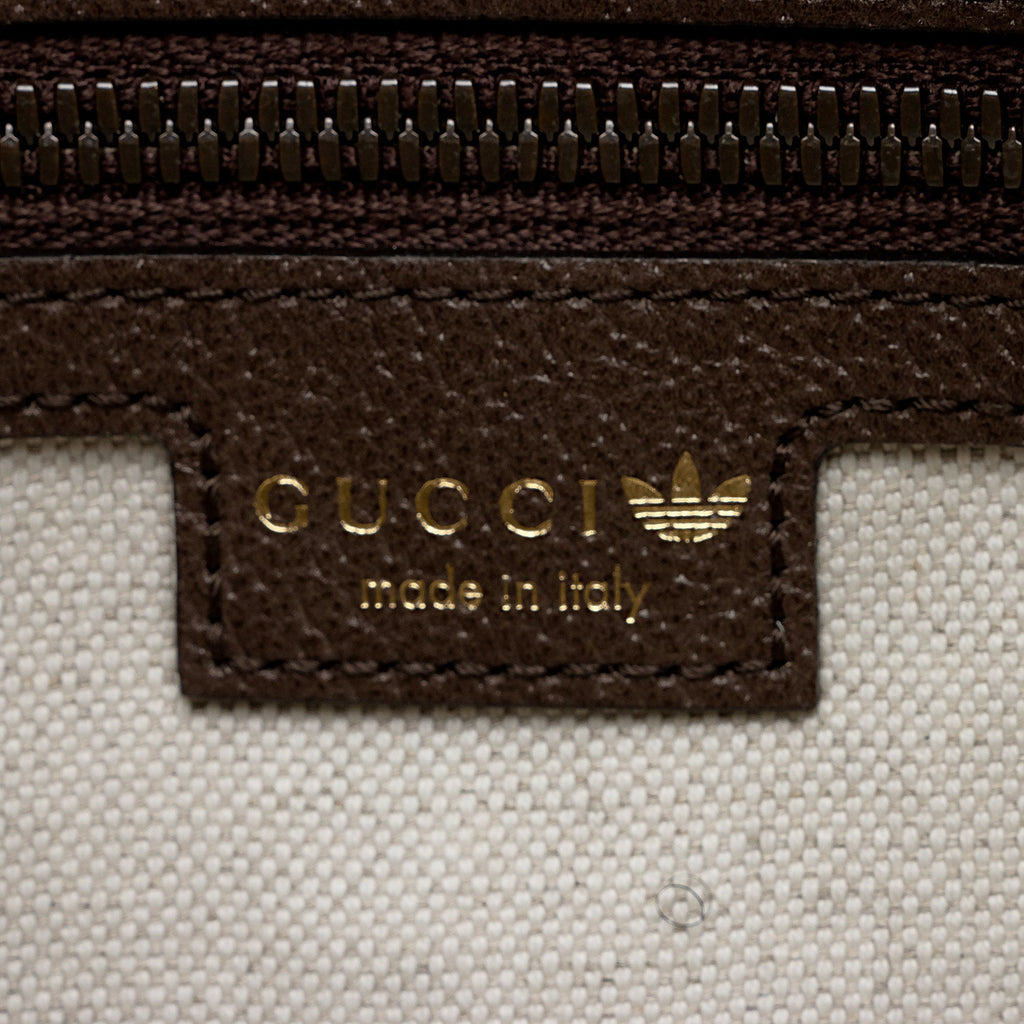 Gucci x Adidas GG Crystal Web Small Shoulder Bag (SHF-Qo4Xtd)