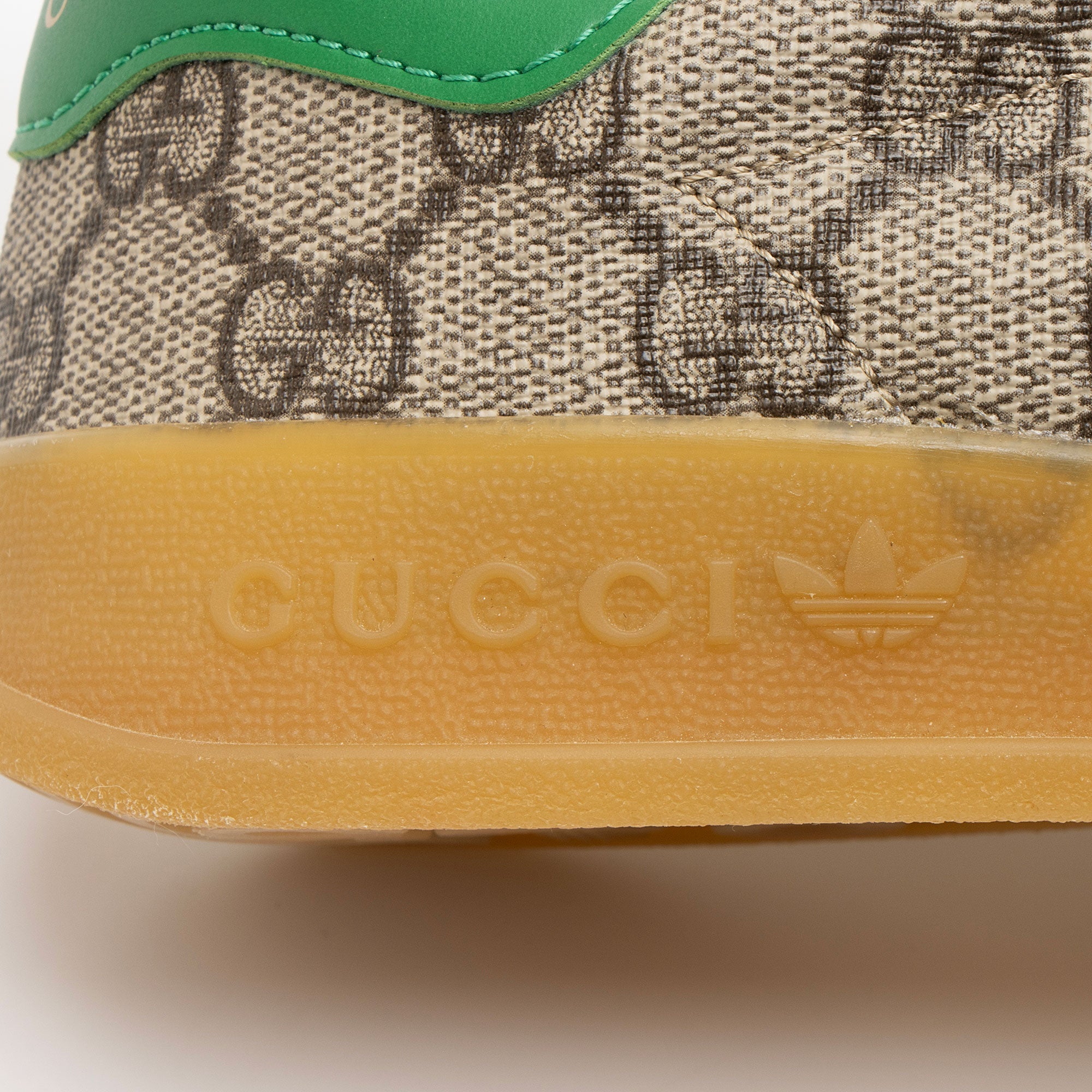 Gucci x Adidas GG Supreme Gazelle Sneakers - Size 6 / 36