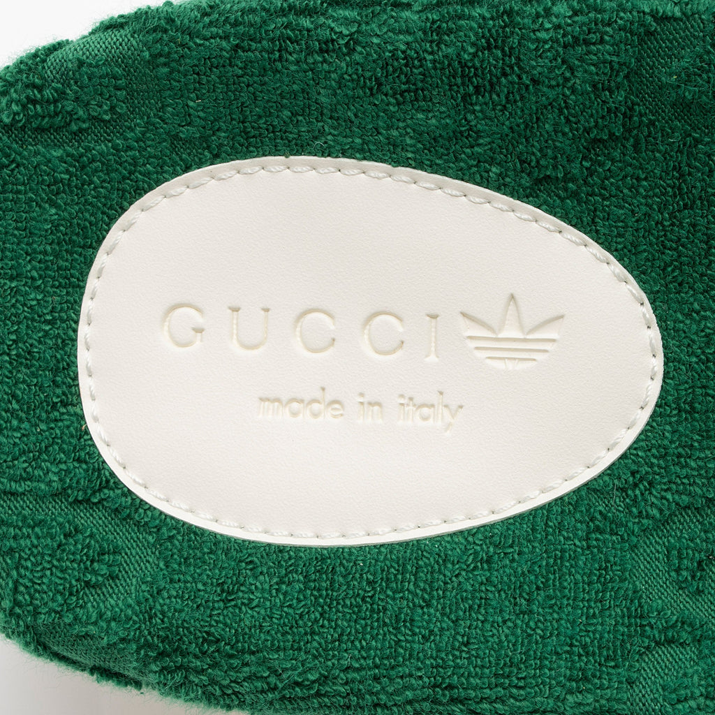 Gucci x Adidas GG Terry Cloth Platform Slides - Size 9 / 39 (SHF-cuOoc7)