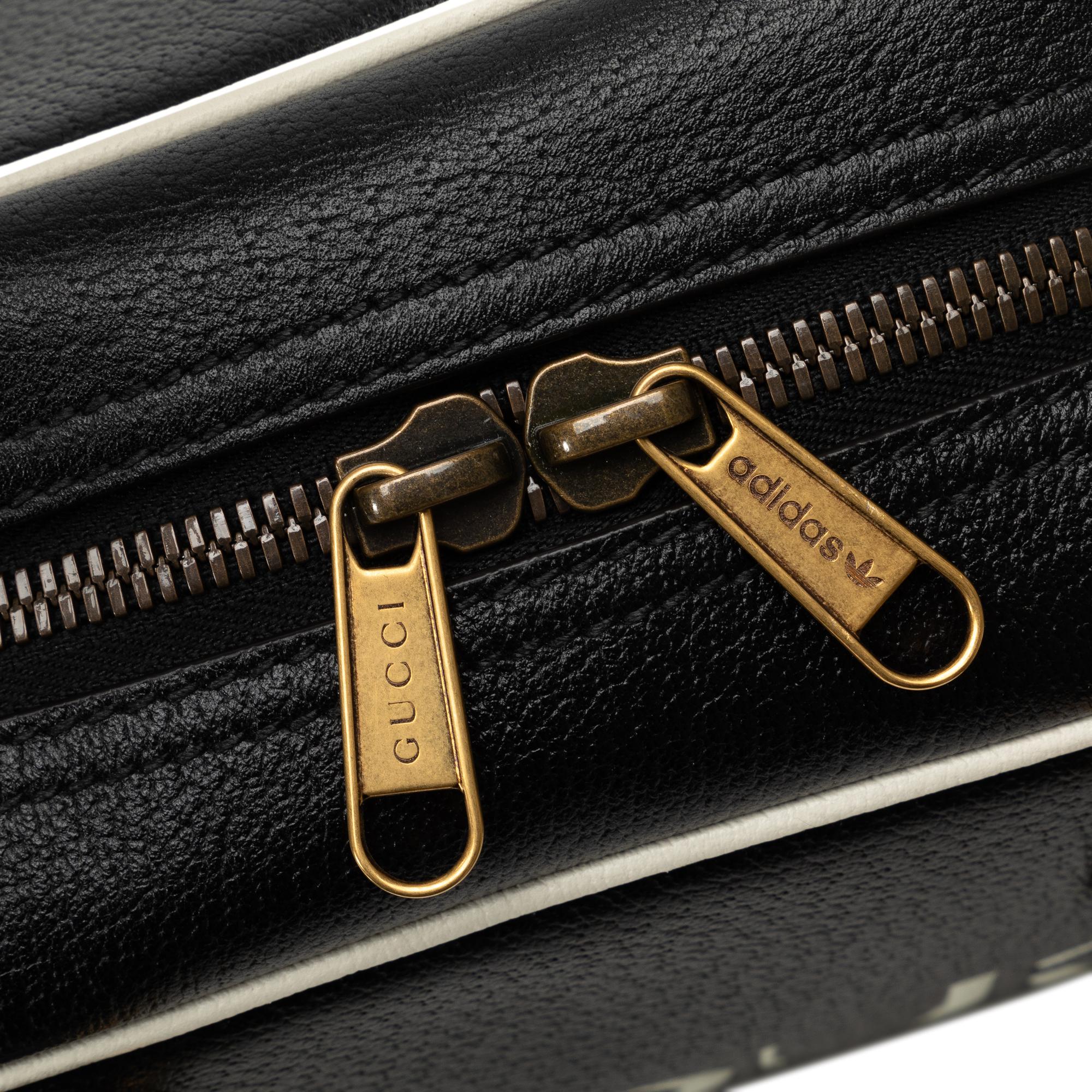 Gucci x Adidas Leather Mini Duffle Bag (SHG-N7PzBW)