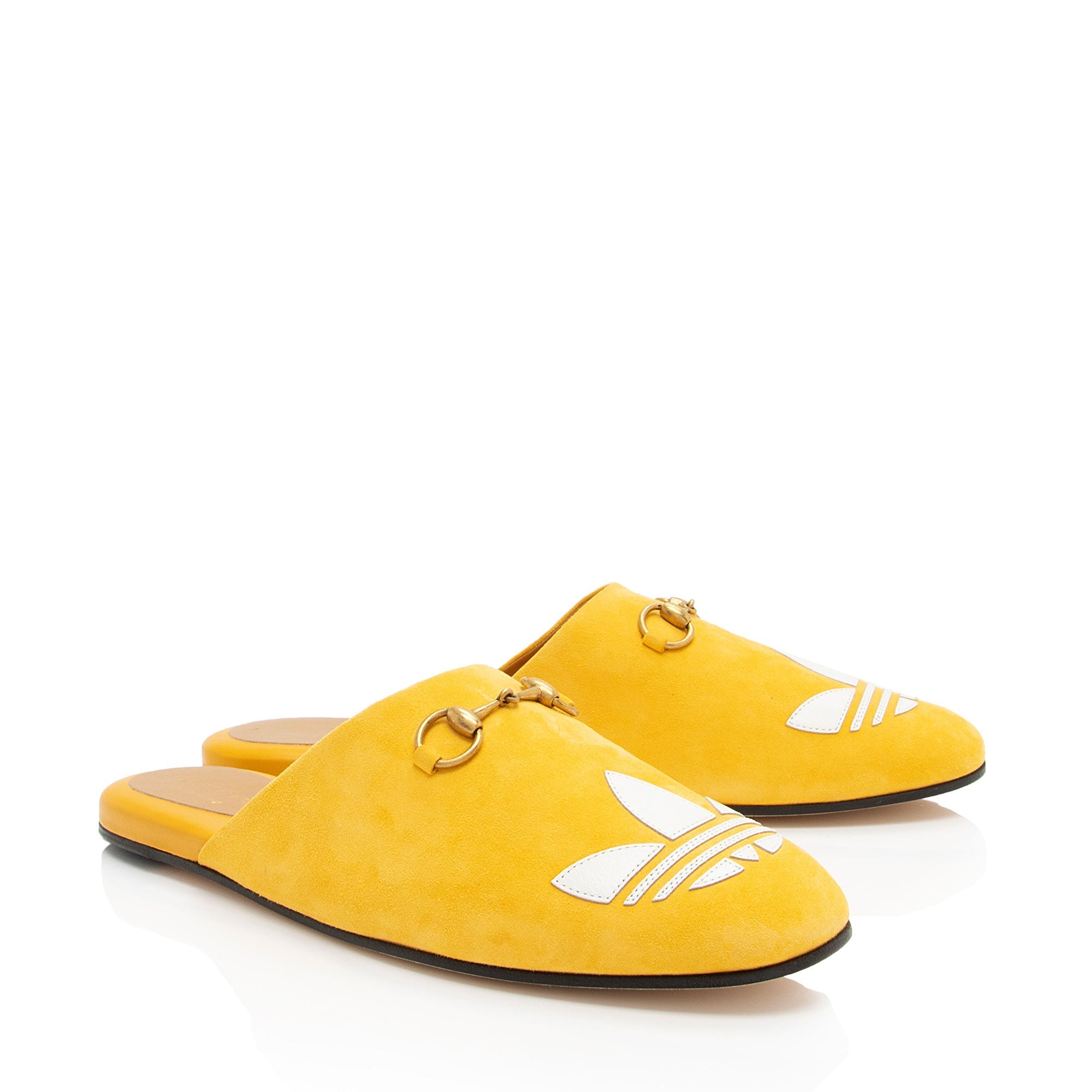 Gucci x Adidas Suede Horsebit Slipper Slides - Size 9.5 / 39.5 (SHF-Qj5HWn)