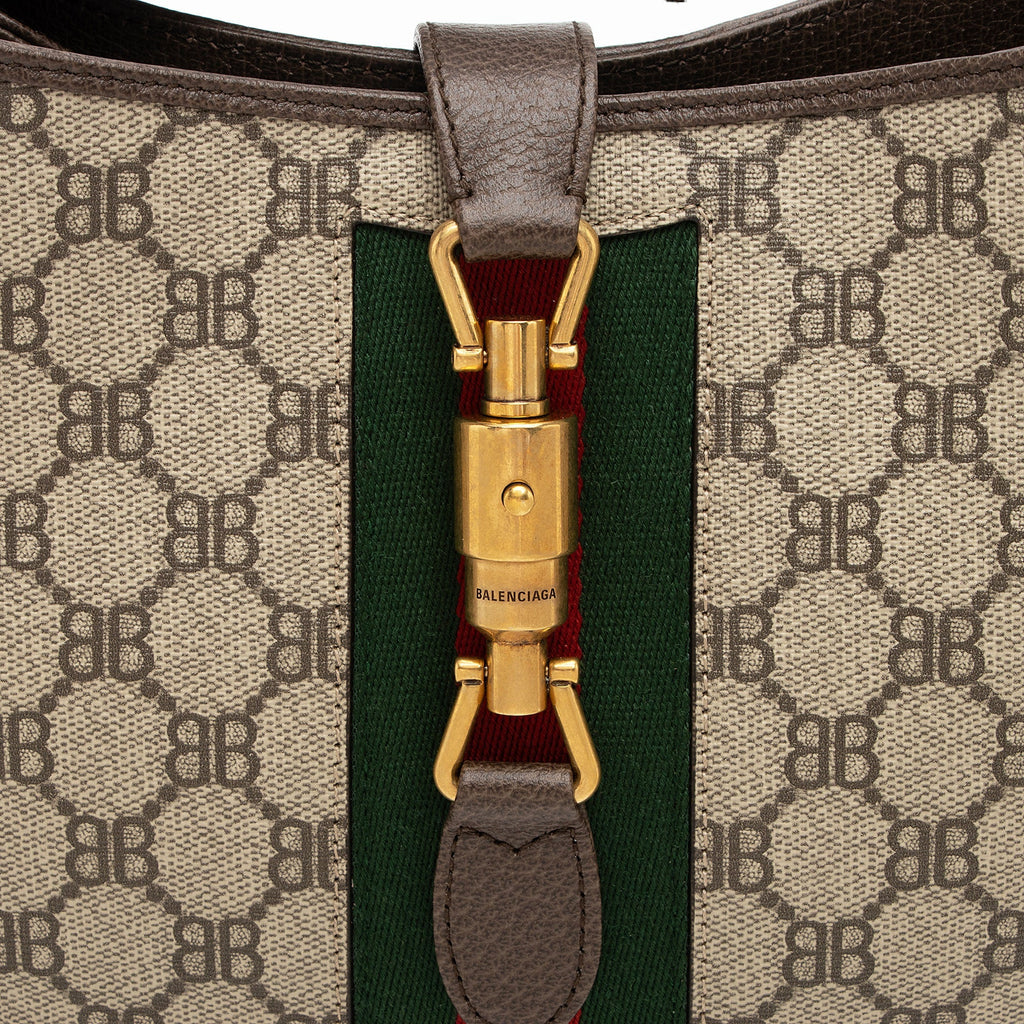 Gucci x Balenciaga BB Supreme The Hacker Project Jackie Small Shoulder Bag