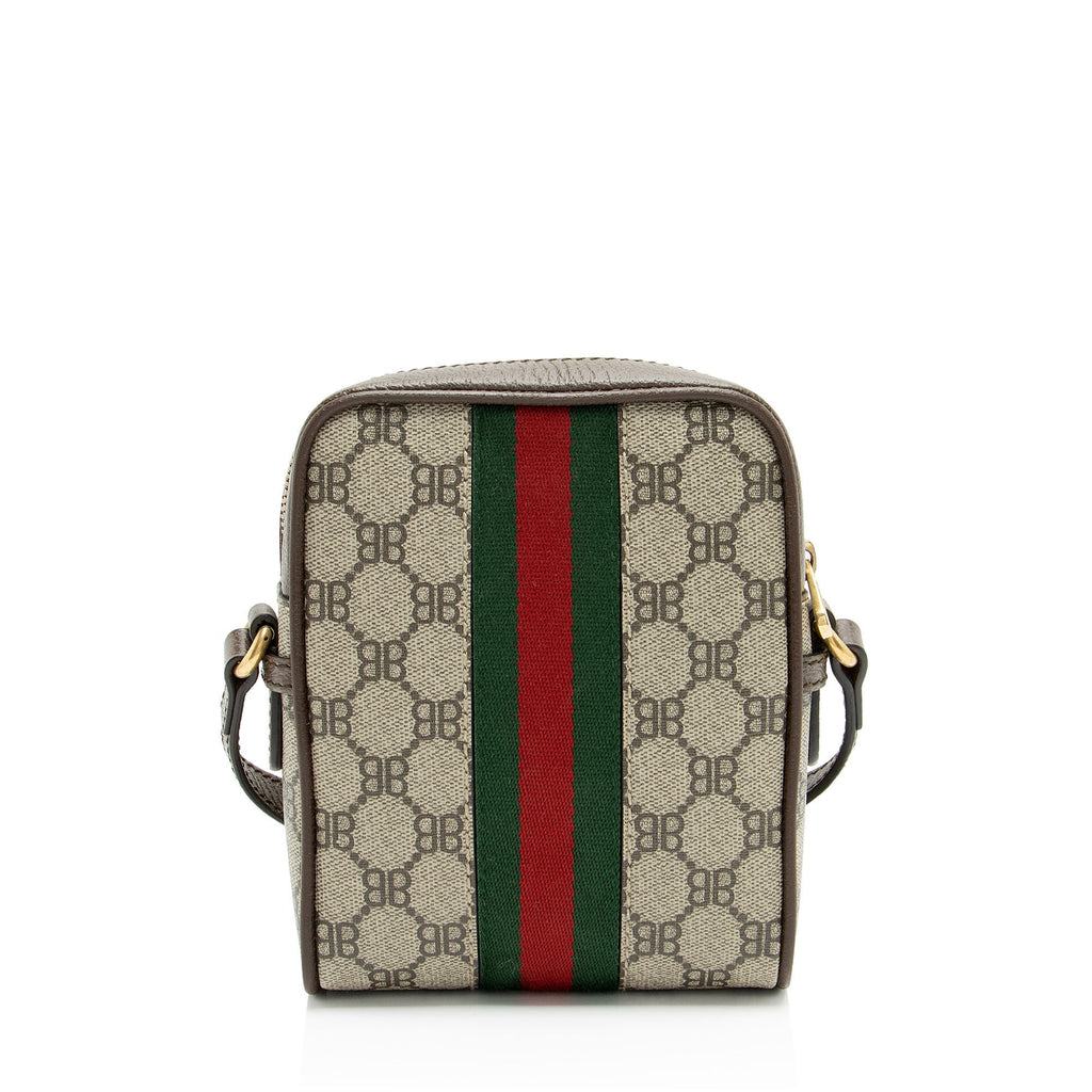 Gucci x Balenciaga BB Supreme The Hacker Project Mini Zip Messenger