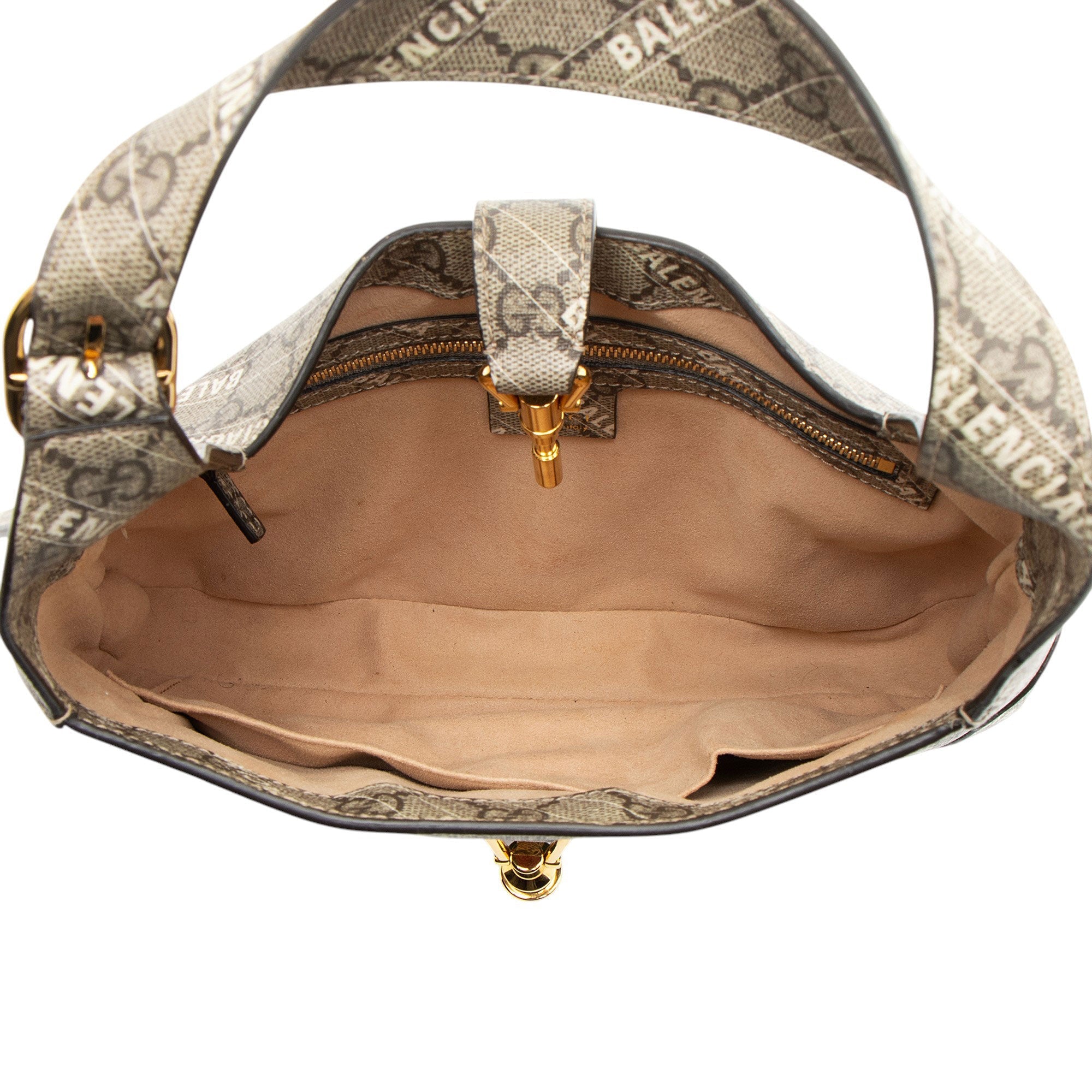 Gucci x Balenciaga GG Supreme The Hacker Project Jackie Small Shoulder Bag