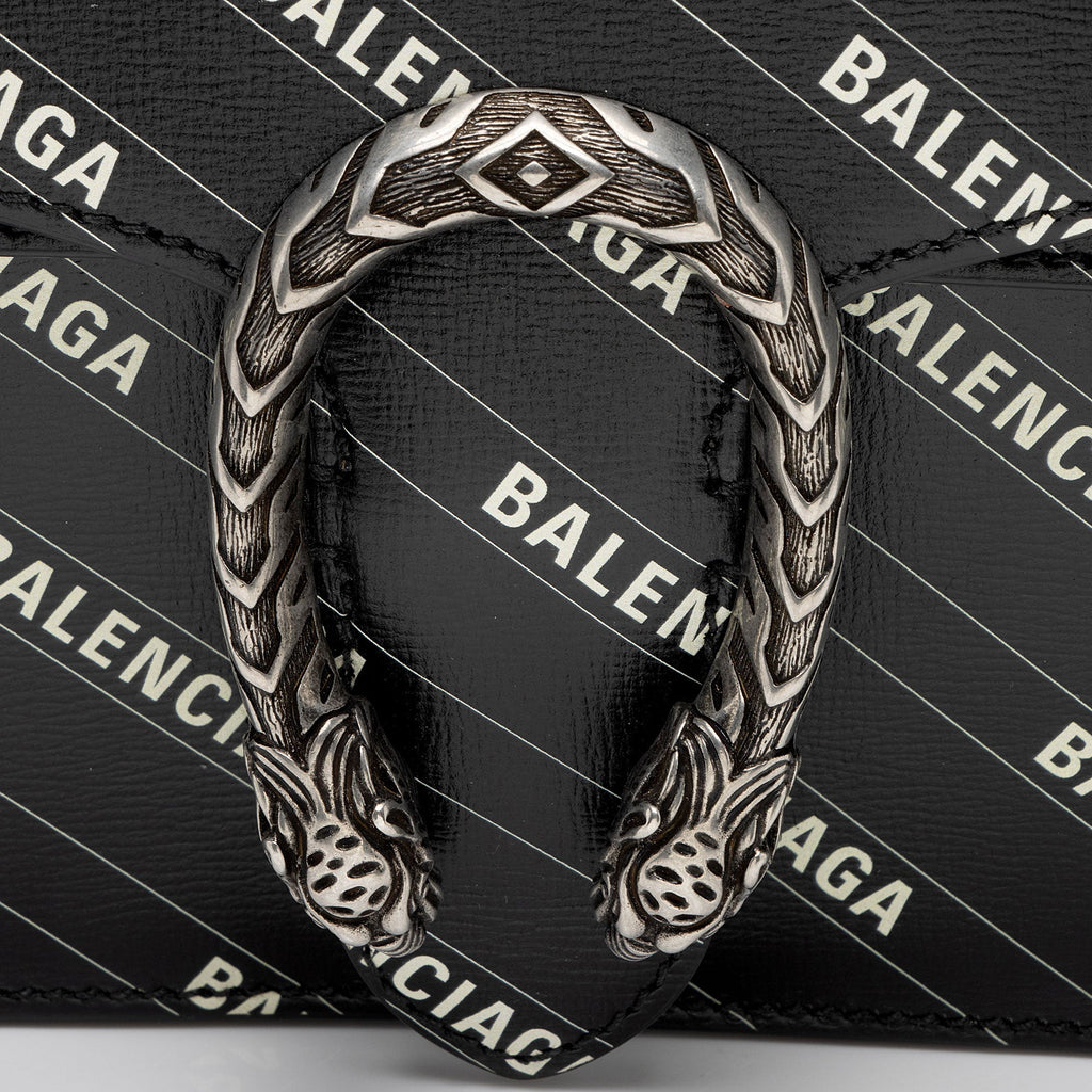 Gucci x Balenciaga Leather Dionysus The Hacker Project Small Shoulder Bag (SHF-qNmspE)