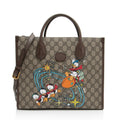 Gucci x Disney GG Supreme Donald Duck Medium Tote (SHF-2Aw3L3)