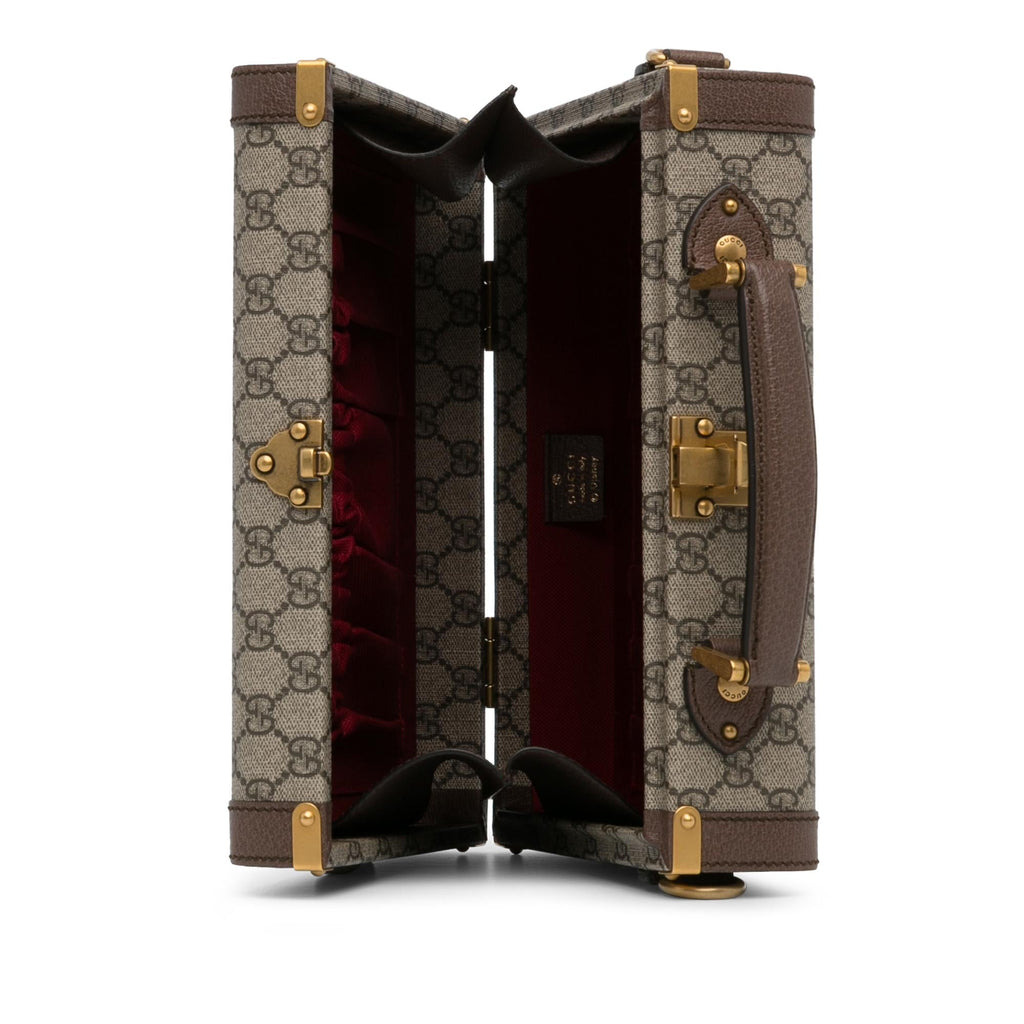 Gucci x Disney GG Supreme Donald Duck Savoy Vanity Case (SHG-fj3tml)