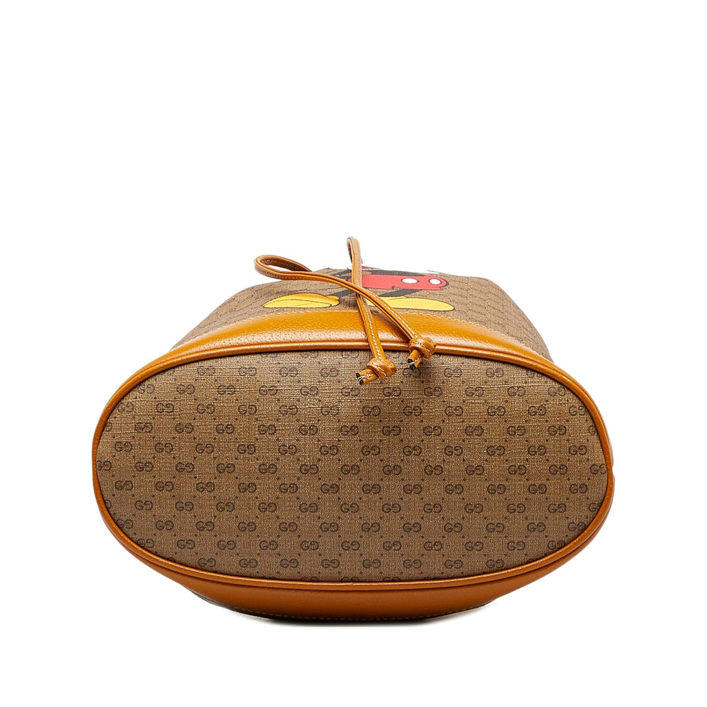 Gucci x Disney Small GG Supreme Bucket Bag (SHG-USm5CD)