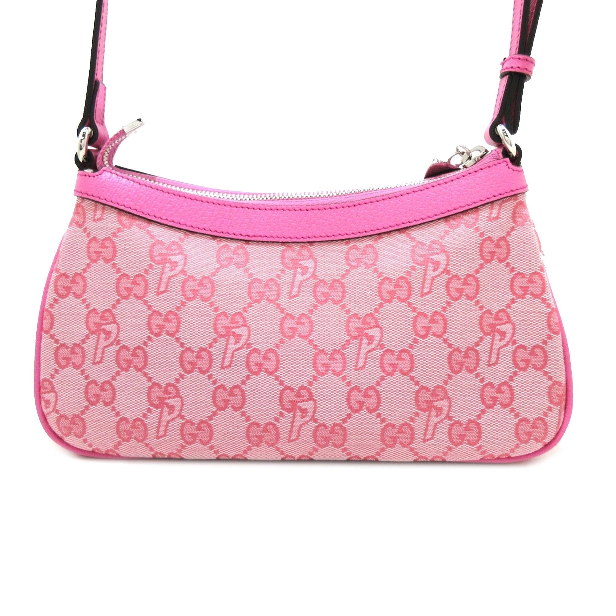 Gucci x Palace GG-P Canvas Half-Moon Mini Bag (SHG-DI5vLN)