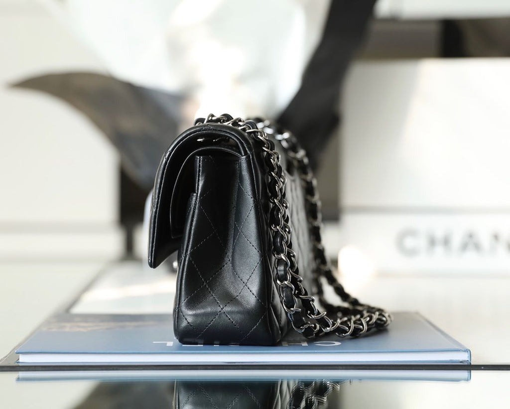 Chanel timeless classic Flap bag siLouis Vuittoner hardware
