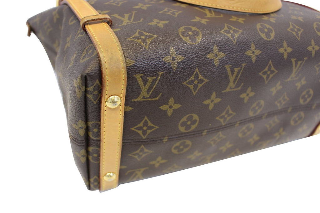 LOUIS VUITTON Monogram Canvas Tuileries Shoulder Tote Bag
