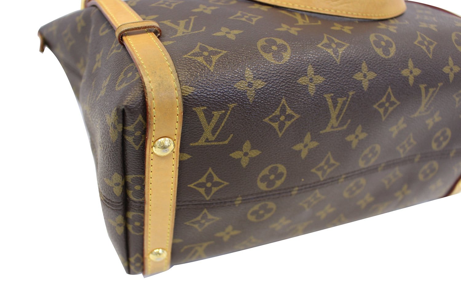 LOUIS VUITTON Monogram Canvas Tuileries Shoulder Tote Bag