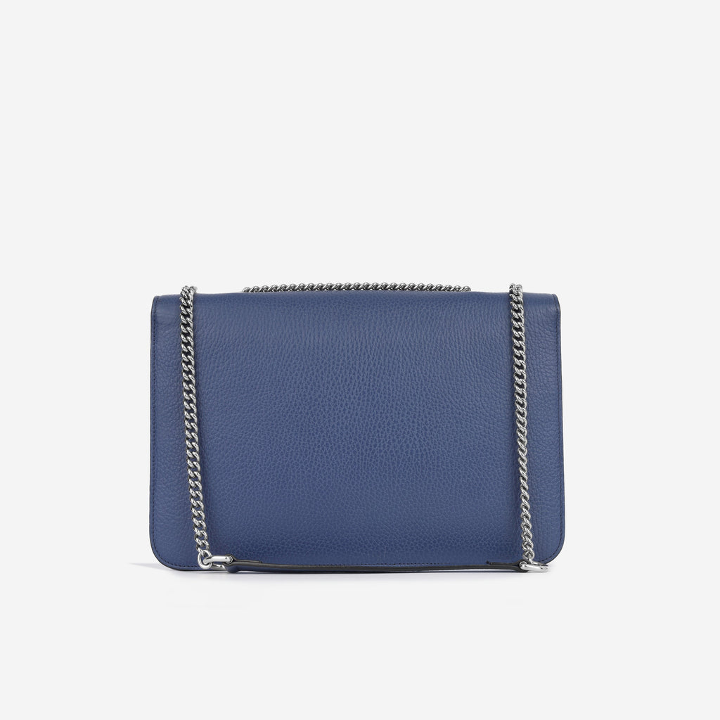 Large Interlocking Gucci Bag - Blue