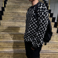 Louis Vuitton LV Monogram Jacquard Crewneck