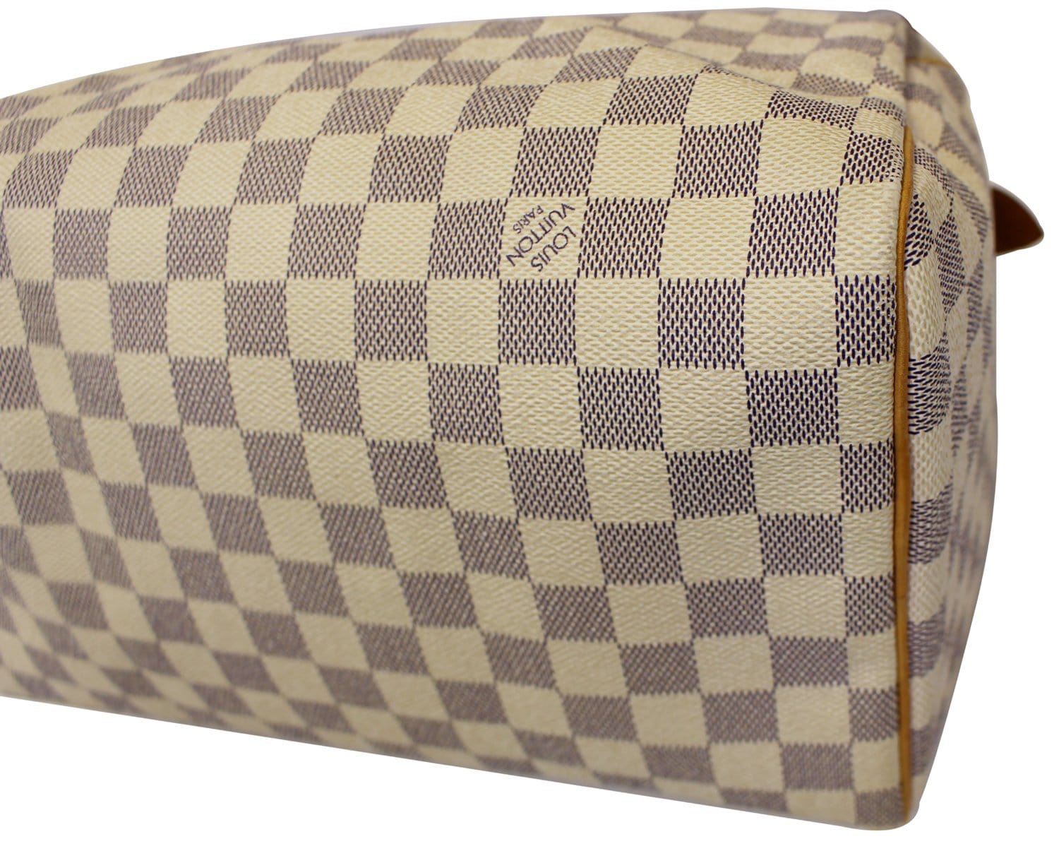 Louis Vuitton Damier Azur Speedy 30 Satchel Handbag