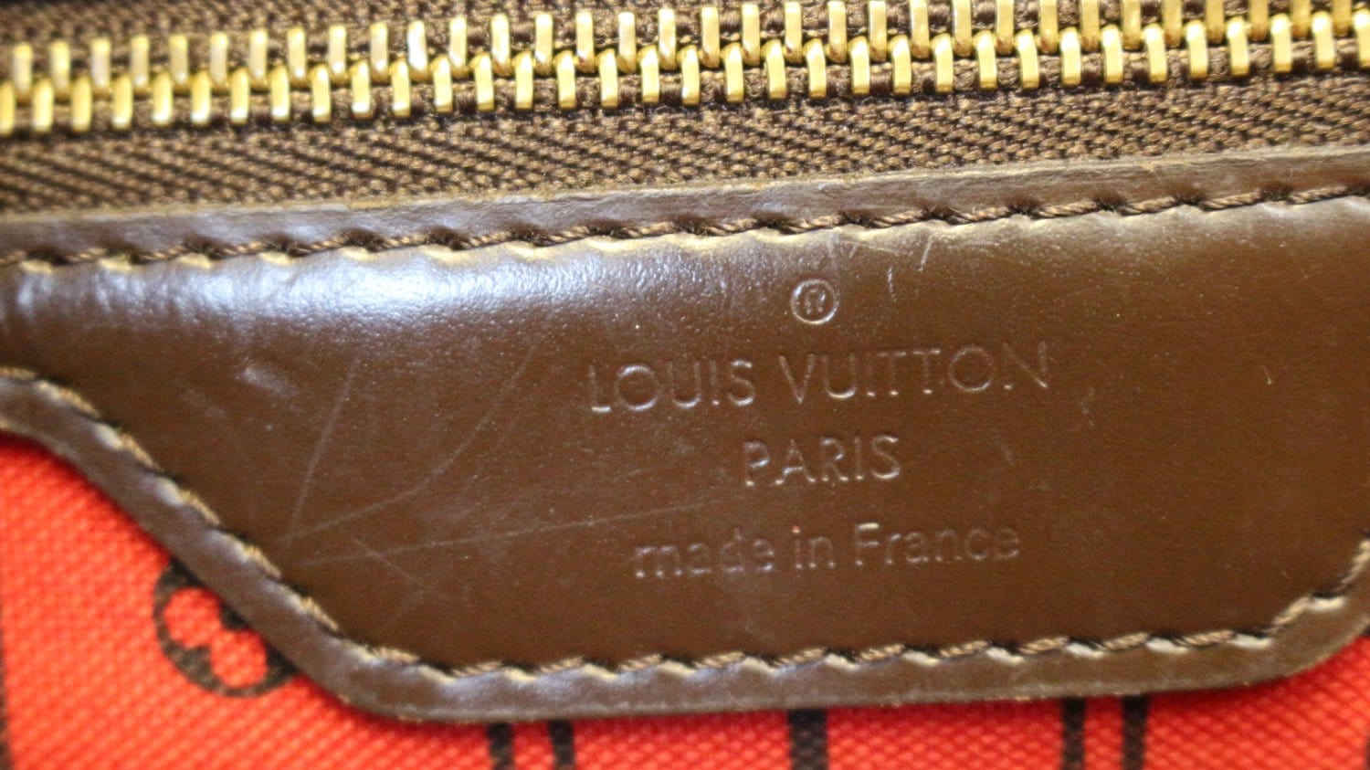 LOUIS VUITTON Damier Ebene Neverfull PM Tote Shoulder Bag