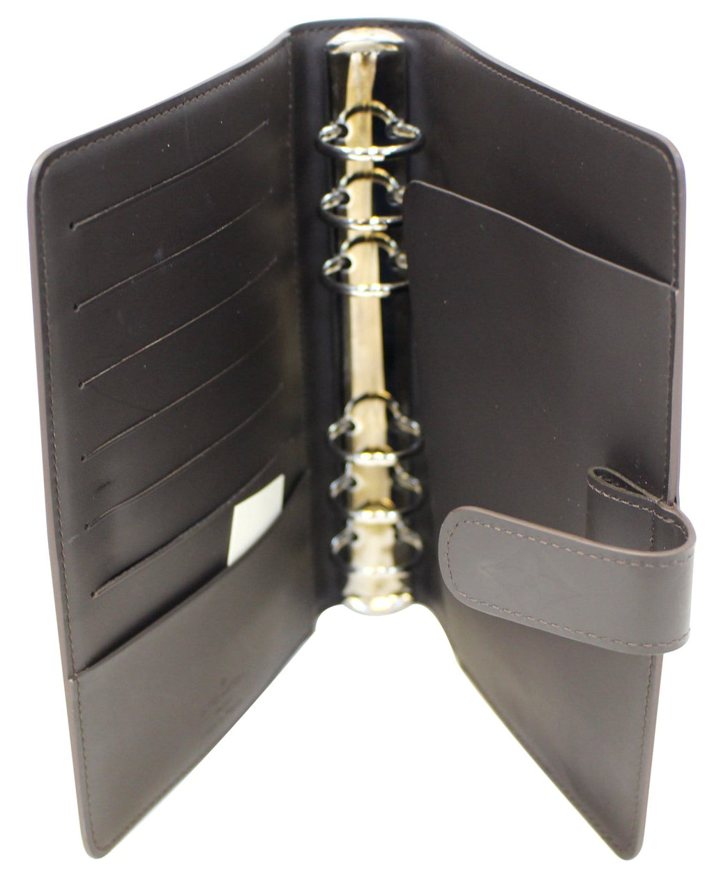 LOUIS VUITTON Mat Agenda MM Day Planner Cover Brown