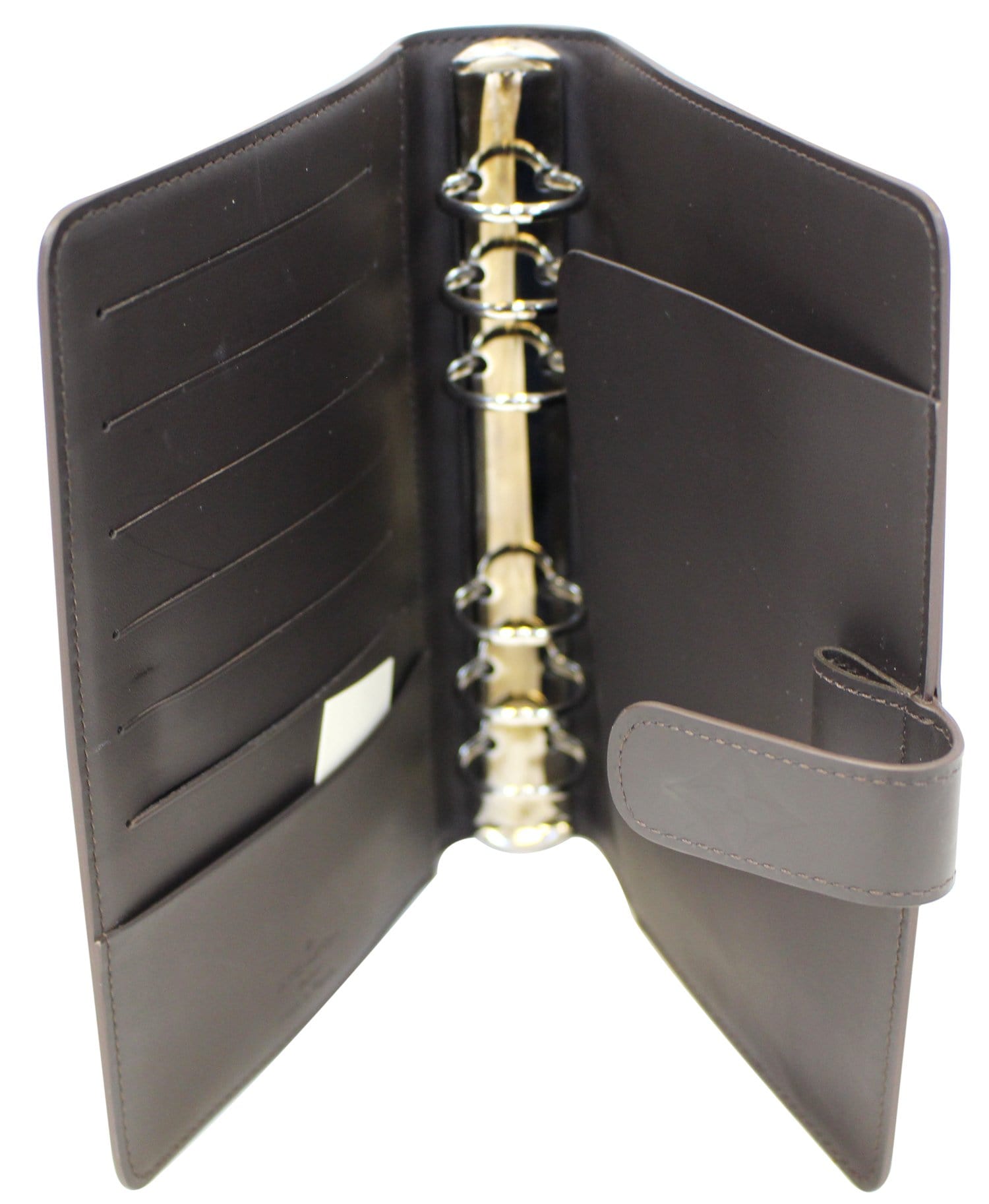 LOUIS VUITTON Mat Agenda MM Day Planner Cover Brown