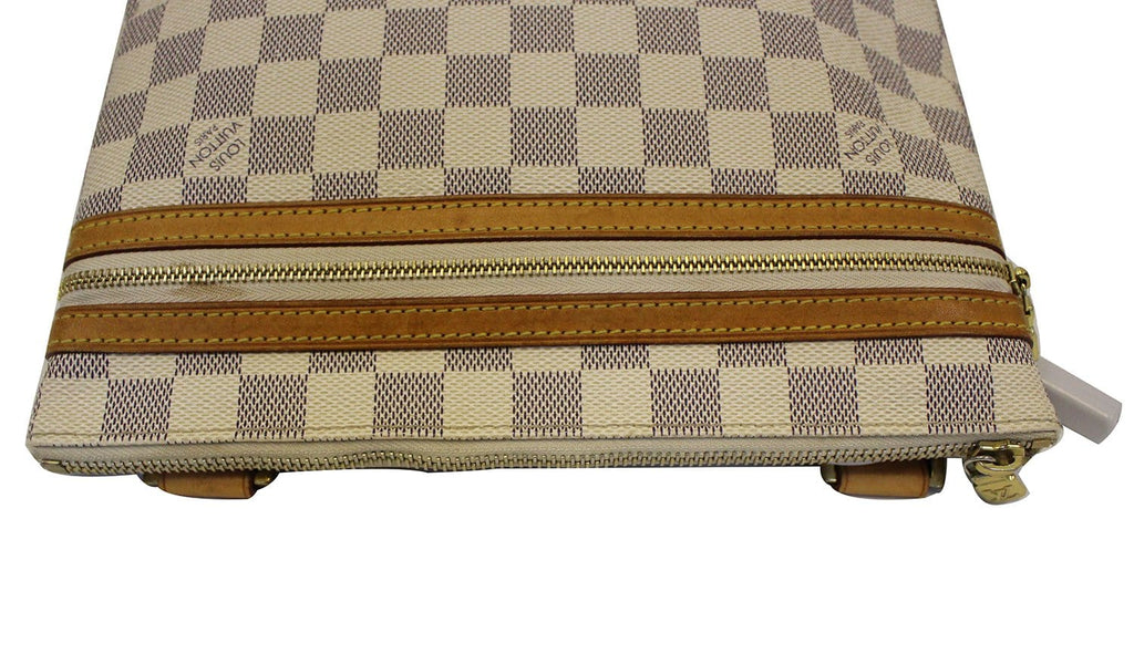 LOUIS VUITTON Damier Azur Pochette Bosphore Crossbody Bag
