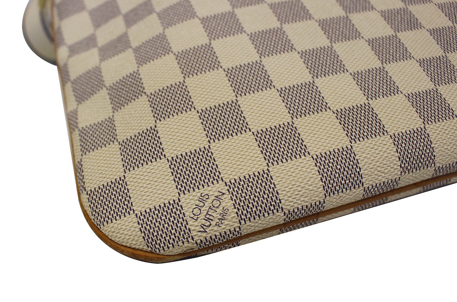 LOUIS VUITTON Damier Azur Pochette Bosphore Crossbody Bag