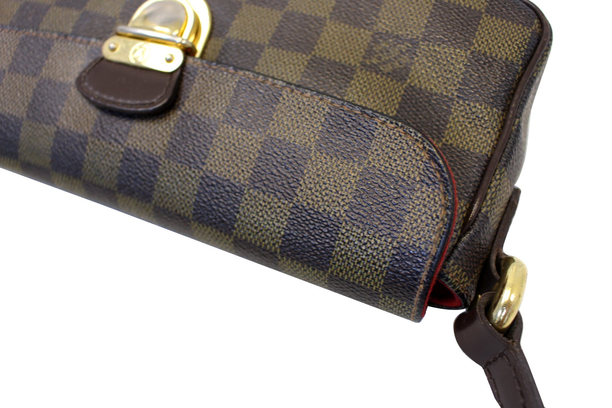 LOUIS VUITTON Damier Ebene Ravello PM Shoulder Bag