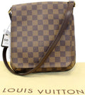 LOUIS VUITTON Damier Ebene Mtte Salsa Crossbody Bag
