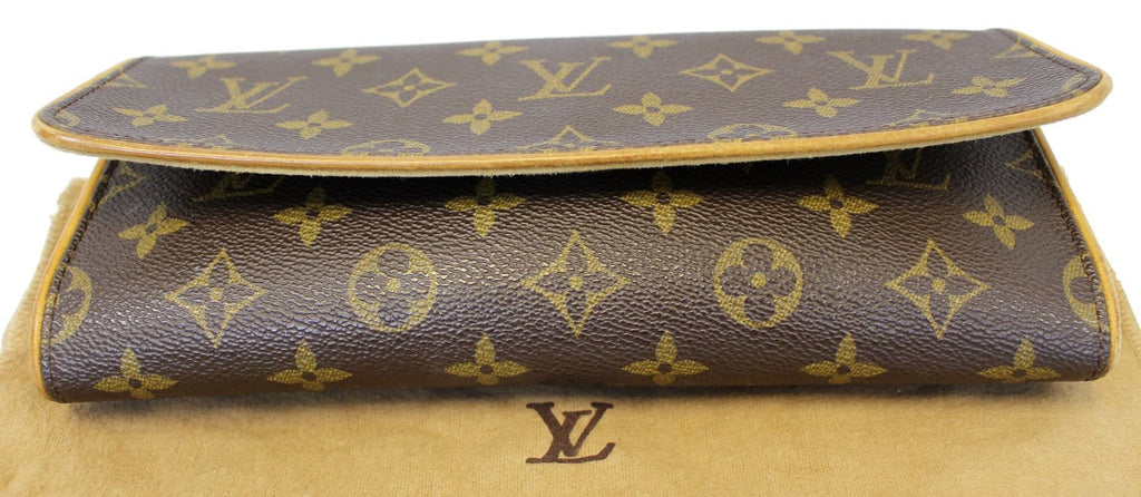 LOUIS VUITTON Monogram Canvas Pochette Twin GM Shoulder Bag