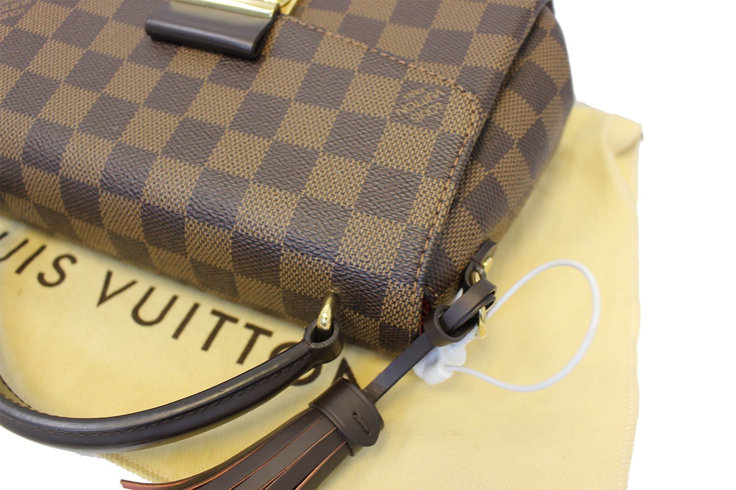 LOUIS VUITTON Damier Ebene Croisette Shoulder Crossbody Bag