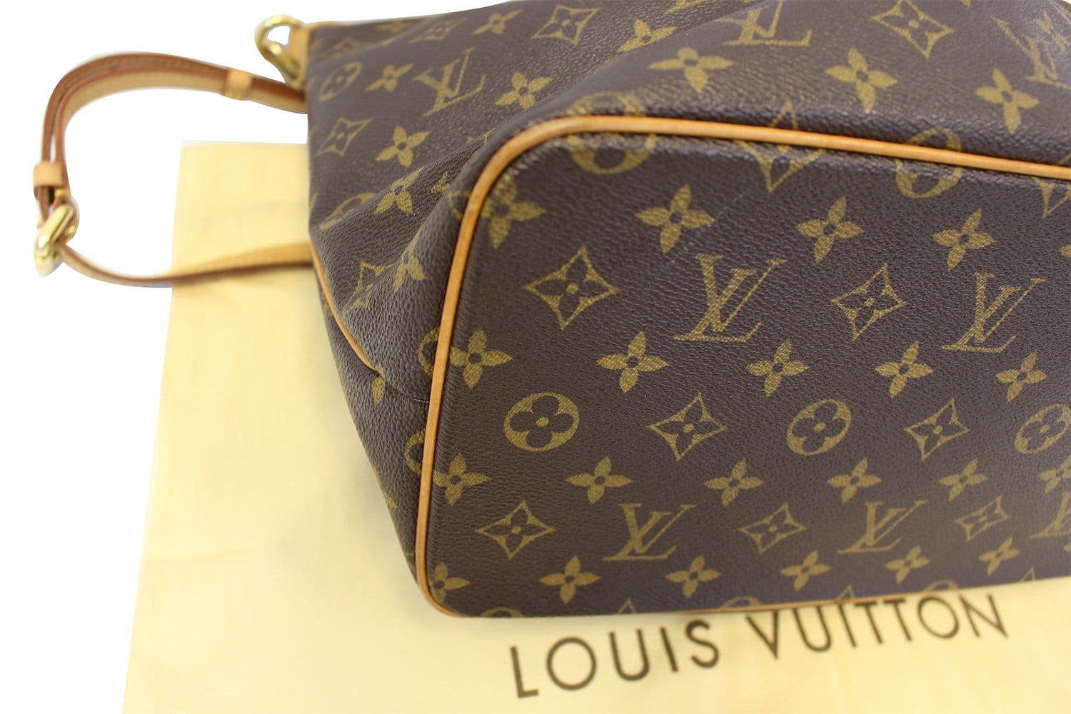 LOUIS VUITTON Monogram Canvas Palermo PM Brown Shoulder Bag