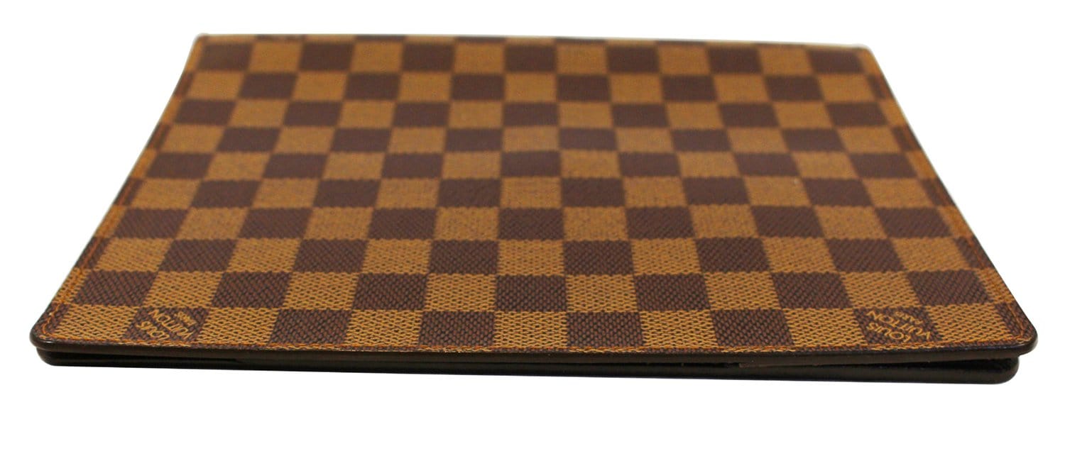 LOUIS VUITTON Damier Ebene Agenda Bureau Note Cover