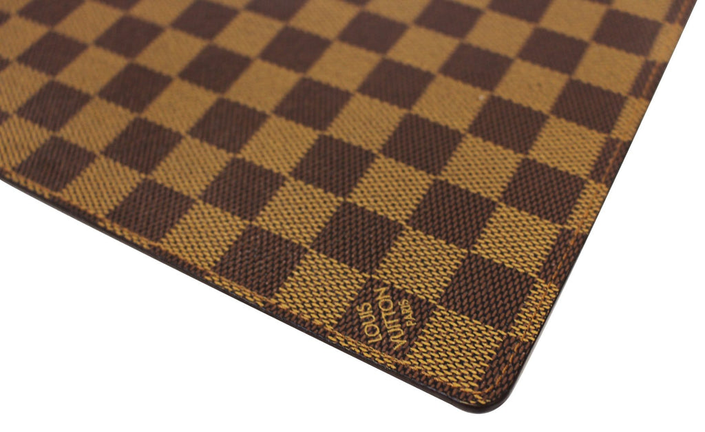 LOUIS VUITTON Damier Ebene Agenda Bureau Note Cover