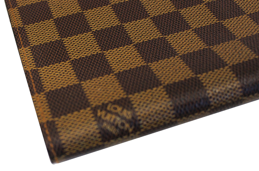 LOUIS VUITTON Damier Ebene Agenda Bureau Note Cover