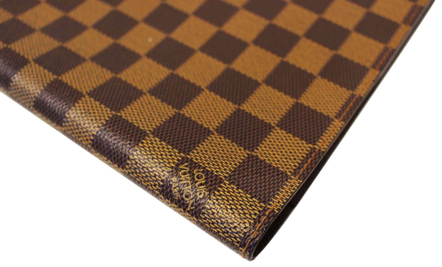 LOUIS VUITTON Damier Ebene Agenda Bureau Note Cover