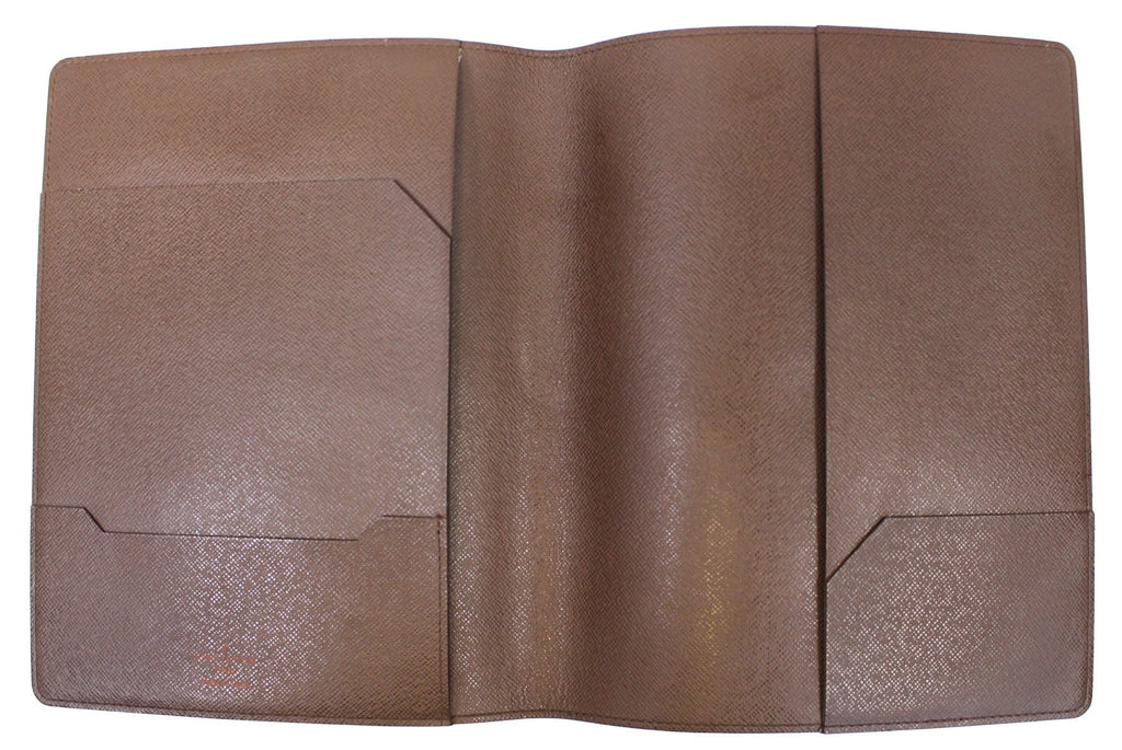 LOUIS VUITTON Damier Ebene Agenda Bureau Note Cover