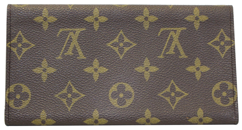 LOUIS VUITTON Monogram Canvas Long Flap Wallet