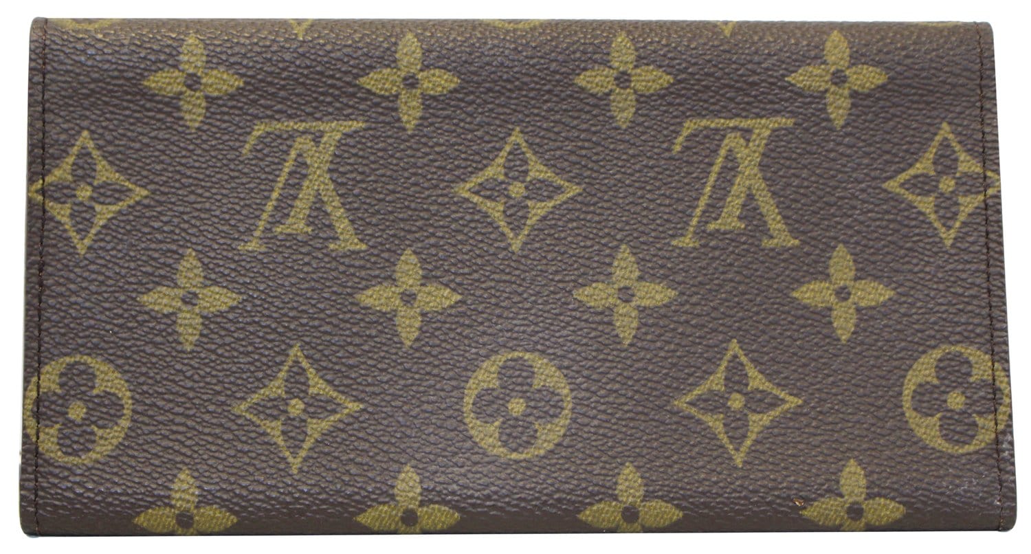 LOUIS VUITTON Monogram Canvas Long Flap Wallet